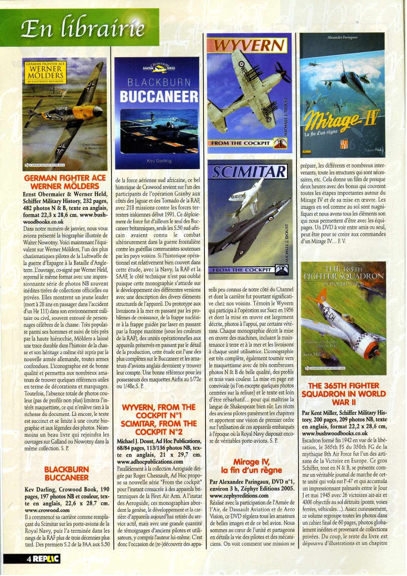 Replic 187 - Potez 631, Ju-88, Typhoon, Resin